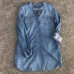 COPY - Denim GAP 100% Cotton Long-Sleeved Button-…